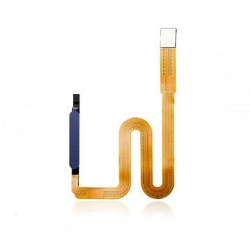 Lecteur d'empreinte pour Samsung Galaxy A03s A037 A037U/A037G Bleu