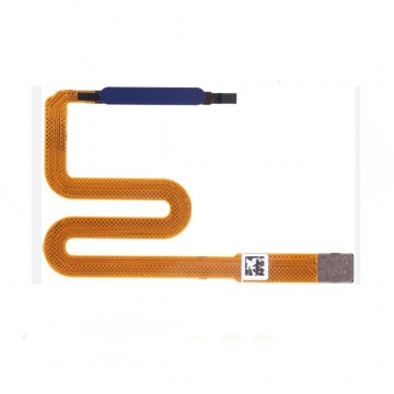 Lecteur d'empreinte pour Samsung Galaxy A03s A037 A037F Bleu