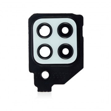 Lentille Caméra arrière avec contour pour Samsung Galaxy A22 Blanc