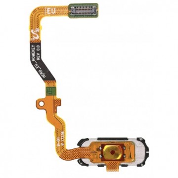 Nappe bouton home Argent pour Samsung Galaxy S7 G930F