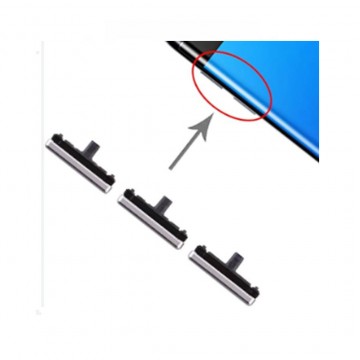 Touches latérales pour Samsung Galaxy A02s Blanc