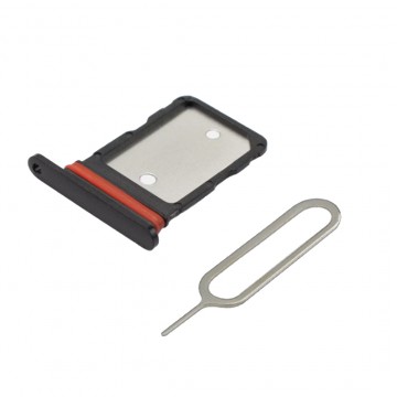 Tiroir SIM Premium pour Google Pixel 6a Single Card - Noir