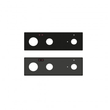 Lentille Caméra Arrière Premium pour Google Pixel 6 - Noire (Sans Châssis)