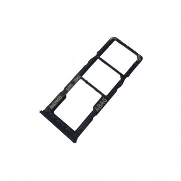Tiroir carte Sim pour Samsung Galaxy A21s Double carte Noir
