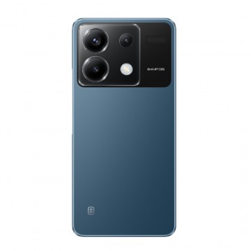 Vitre arrière pour Xiaomi POCO X6 Bleu avec lentille caméra
