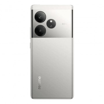 Vitre arrière pour Realme GT 6 Argent avec lentille caméra