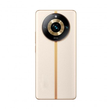 Vitre arrière pour Realme 11 Pro 5G - Beige Sunrise avec lentille caméra