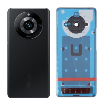 Vitre Arrière avec Lentille Caméra pour Realme 11 Pro 5G - Astral Black
