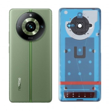Vitre Arrière avec Lentille Caméra pour Realme 11 Pro+ - Vert Oasis