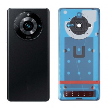 Vitre Arrière avec Lentille Caméra pour Realme 11 Pro+ - Astral Black