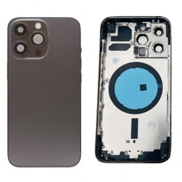 Châssis Arrière pour iPhone 13 Pro Noir Nu