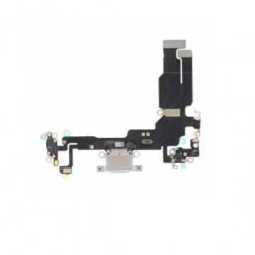 Connecteur de charge pour iPhone 15 Bleu