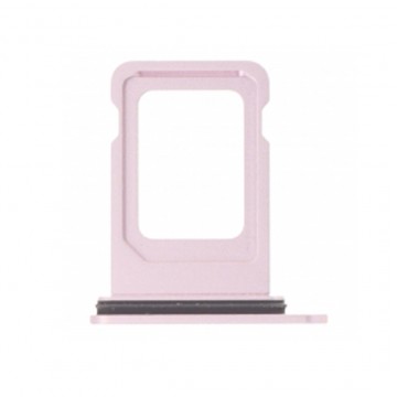 Tiroir carte Simple SIM pour iPhone 15/15 Plus - Rose