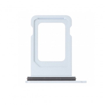 Tiroir carte Simple SIM pour iPhone 15/15 Plus - Bleu