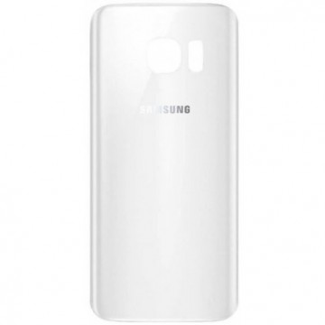 Vitre arrière pour Samsung Galaxy S7 G930F Blanc