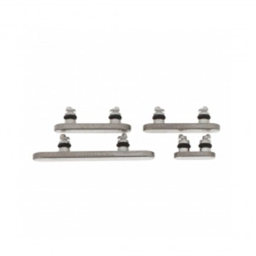 Boutons Touches Latérales pour iPhone 15 Pro/15 Pro Max -Titane NatureL(4 boutons)