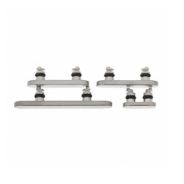 Pack bouton latéral Power Volume Mute pour iPhone 15 Pro/15 Pro Max Titanium 4pcs in one set Blanc