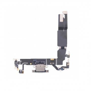 Nappe connecteur de charge pour iPhone 16 Blanc
