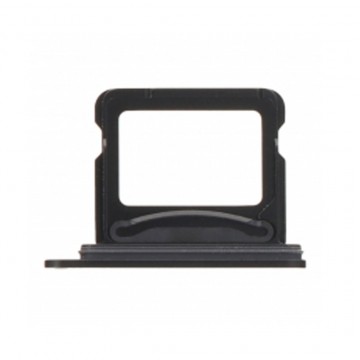Tiroir Double SIM pour iPhone 16/16 Plus - Noir
