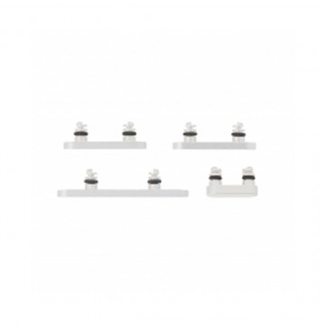 Boutons Touches Latérales pour iPhone 16/16 Plus Blanc