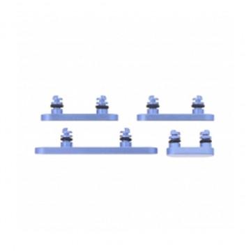 Pack bouton latéral power volume mute pour iPhone 16/16 Plus Ultramarine 4pcs in one set