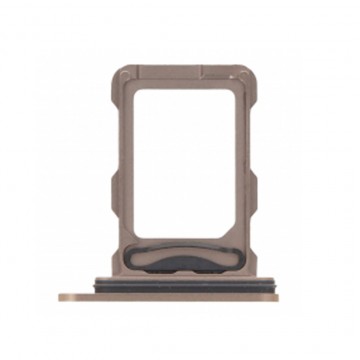 Tiroir Double SIM pour iPhone 16 Pro/16 Pro Max - Désert Naturel