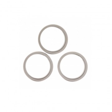 Protection Caméra Arrière pour iPhone 16 Pro/Pro Max - Titane Naturel (3 Pièces)