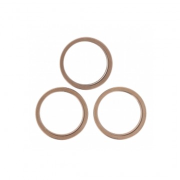 Protection Arrière Caméra pour iPhone 16 Pro/Pro Max - Desert Titane (3 Pièces)