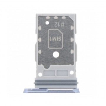 Tiroir carte sim pour Samsung Galaxy S24/S24+double sim Bleu