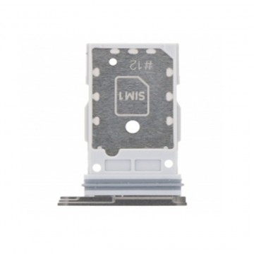 Tiroir carte sim pour Samsung Galaxy S24 Ultra Double carte Titanium Noir