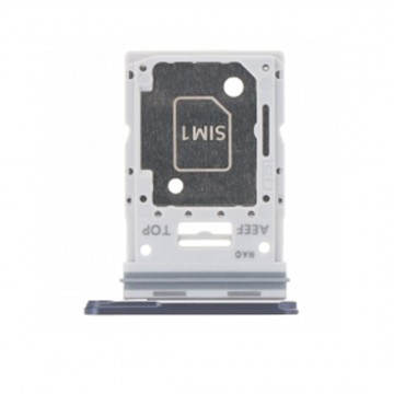 Tiroir carte Sim pour Samsung Galaxy A55 double carte bleu marine