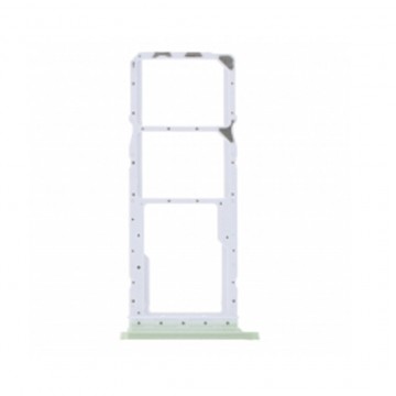 Tiroir carte sim pour Samsung Galaxy A05s double sim clair Vert