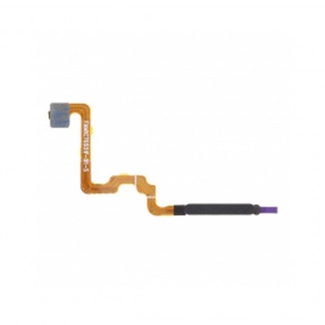 Bouton Power et lecteur d'empreinte pour Xiaomi Redmi 12 Noir minuit