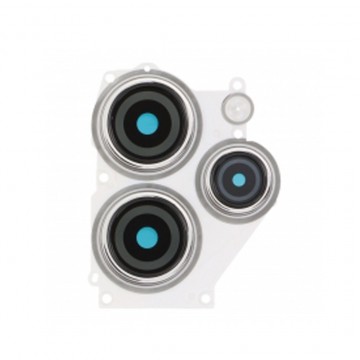 Lentille en verre caméra arrière pour Xiaomi Redmi 12 Argent