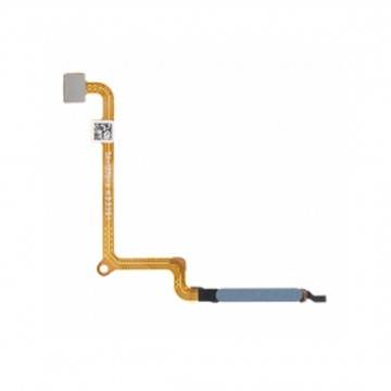 Bouton power & lecteur d'empreinte pour Xiaomi Redmi 13C bleu marine