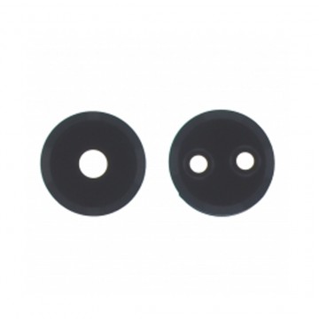 Lentille caméra arrière pour Xiaomi Redmi 13C noir 2pcs in one set