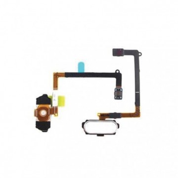 Nappe ID Touch + Bouton blanc pour Samsung Galaxy S6 G920