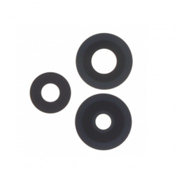 Lentille caméra arrière pour Xiaomi Redmi Note 12 Pro 5G Black 3pcs in one set