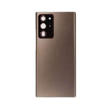 Vitre arrière avec lentille caméra pour Samsung Galaxy Note 20 ultra Bronze