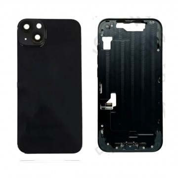 Châssis arrière pour iPhone 14 Noir Nu