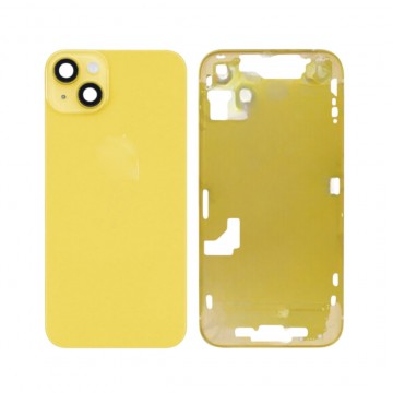 Châssis arrière pour iPhone 14 Jaune Nu