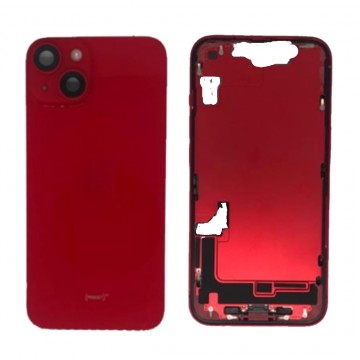 Châssis arrière pour iPhone 14 Rouge Nu