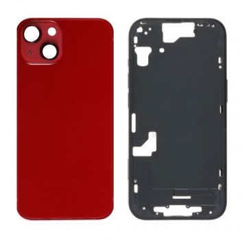 Châssis Arrière pour iPhone 15 Rouge Nu
