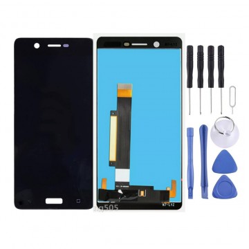 Écran pour Nokia 7 Noir LCD