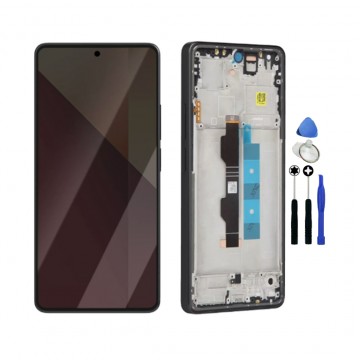 Ecran LCD + Vitre tactile avec châssis pour Xiaomi Redmi note 13 pro 4G + outils
