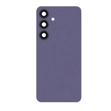 Vitre arrière pour Samsung Galaxy S24 (S921B) Indigo avec lentille caméra