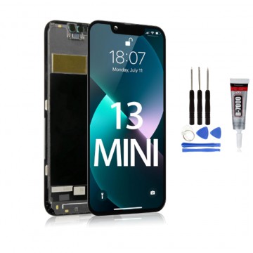 Ecran LCD + Vitre tactile pour iphone 13 mini Noir