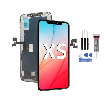 Ecran LCD + vitre tactile TFT pour iPhone XS + outils