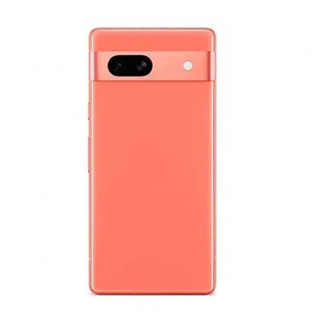 Vitre arrière pour Google Pixel 7A Corail avec lentille caméra