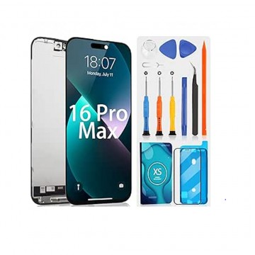 Ecran LCD + Vitre tactile pour iPhone 16 Pro Max + outils